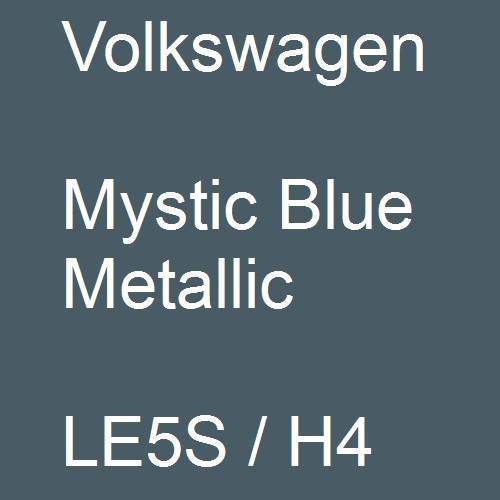 Volkswagen, Mystic Blue Metallic, LE5S / H4.